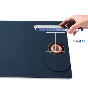 Multifunctioneel Aangepast Logo 15W Mobiele Telefoon 2 In 1 Muismat Draadloze Oplader - Product Image 6