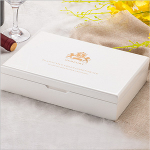 กล่องใส่เครื่องประดับไม้ JISAN ทรงสี่เหลี่ยมหรูหราพร้อมเครื่องหมายป้องกันการปลอมแปลงสำหรับการจัดเก็บเครื่องประดับของผู้หญิง - Product Image 2