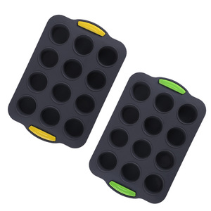 Одноразовая силиконовая форма Hongyu с 1 ячейкой – универсальная форма для выпечки кексов, маффинов, желе и пудингов, гибкая, антипригарная, удобная в использовании - Product Image 5