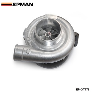 Turbocompresor EPMAN T76 para Automóviles, Turbo de Carreras T4 con Abrazadera <span class=keywords><strong>V</strong></span>-Band y Refrigeración por Agua EP-GTT76 - Product Image 4