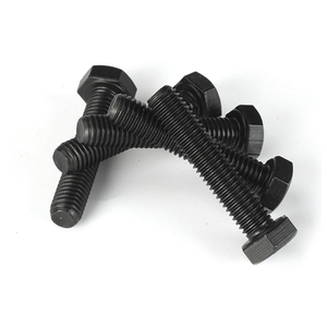 Chống ăn mòn <span class=keywords><strong>DIN</strong></span> <span class=keywords><strong>933</strong></span> A2-70 304 thép không gỉ Oxit Đen đầy đủ chủ đề hình lục giác đầu bu lông - Product Image 2