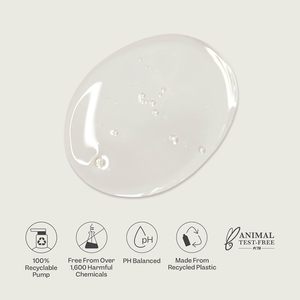 Champú Hidratante a Base de Plantas con Agua de Rosas para Cabello Seco, Sin Sulfatos, Sin Parabenos, No Testeado en Animales y Seguro para el Color - Product Image 2
