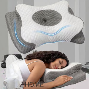 Ultra Confortável 200TC Ajustável <span class=keywords><strong>Cervical</strong></span> Contour Neck Suporte Sólida Memória Espuma Travesseiro Design Ergonômico Cozy Moderno Inodoro - Product Image 3