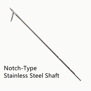 Libenli bán buôn 7 mm cá mập vây notch dép thiết kế 90cm đàn hồi cao không có uốn spearfishing thép không gỉ giáo - Product Image 5