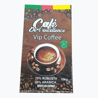 Sacs d'emballage pour café du Cameroun 5kg 10kg 25kg Sac en polypropylène plastique laminé BOPP pour céréales, riz, haricots 50kg