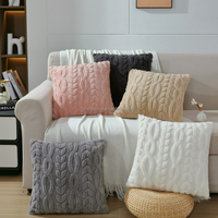 Couverture de lit matelassée d'hiver FY en velours corail, peluche douce et chaude, flanelle 100% polyester, motifs unis et rayés, pour utilisation en avion