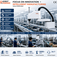 Robot industriel SCARA de 800 mm de portée pour application de préhension et de placement de charges de 6 kg