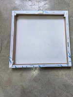 Peinture sur toile moderne sans cadre personnalisable, impression murale et peinture à l'huile faite à la main, décoration de jardin fleuri
