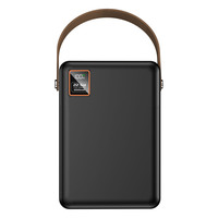 Batterie externe de grande capacité 80000mAh 100000mAh, charge rapide 22.5W, chargeur portable d'urgence avec lumière extérieure