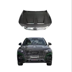 Cofano in Fibra di Carbonio Stile MSY per <span class=keywords><strong>Audi</strong></span> Q5 SQ5 2019-2023, Modello <span class=keywords><strong>M</strong></span>, Vestibilità Perfetta - Product Image 1