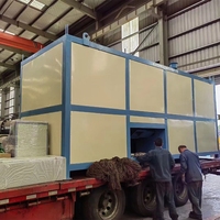 Machine de compostage aérobie horizontale Hengyun pour champignons, machine de fabrication d'engrais en poudre à partir de déchets alimentaires, 11 kW, haute performance PLC