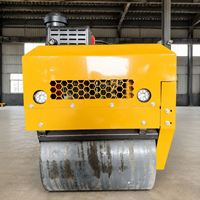 Vente Flash : Rouleau compresseur routier à double tambour de 1000 kg pour le pavage d'asphalte