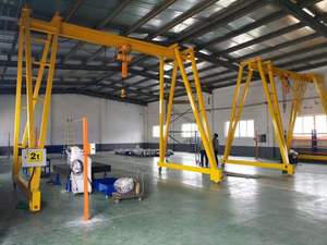 <span class=keywords><strong>Goliath</strong></span>-Krane zum Verkauf Elektrischer tragbarer Portalkran mit einem Träger 70 Tonnen Nennlast für die Außen lade kapazität Getriebe kern komponenten - Product Image 5