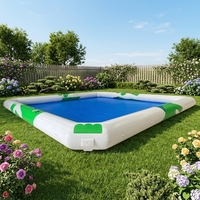 Piscines gonflables miniatures WINSUN Factory, planche de skim gonflable personnalisée pour l'extérieur, lagune, jeux sportifs pour adultes, étang en mousse