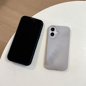 <span class=keywords><strong>Coque</strong></span> de Téléphone en Silicone Tendance Motif Rouge à Lèvres pour iPhone 17 Air 16 15 14 13 12 11 Pro Max Plus, avec Support <span class=keywords><strong>Portable</strong></span> Bricolage et Porte-Brillant à Lèvres - Product Image 3