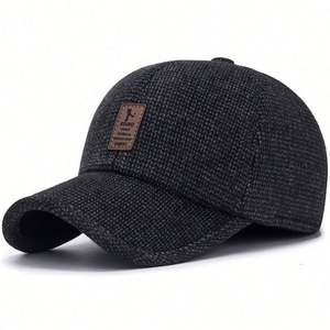 Gorra Deportiva de Otoño e Invierno para Hombres de Mediana Edad y Mayores, Gorra de Béisbol de Algodón para Ciclismo al Aire Libre, Estilo Urbano, Cálida y Protectora para los Oídos - Product Image 3