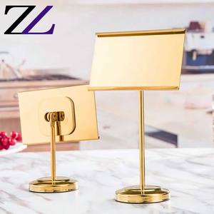 Numero di segnaposto bar mensa ristorante dell'hotel e supporto del Menu per banchetto di nozze numeri di tavolo d'argento Ss - Product Image 5