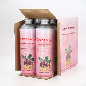 Premium Chinese Tea-Infused Fruit Beer Craft <strong>Brewed</strong> Low-<strong>Alcohol</strong> Ale in Barrel for Gift-Giving - Product Image 5