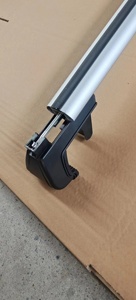 Trung Quốc Trực Tiếp Với Khóa Phổ Phù Hợp Với 2-Mảnh Chữ Thập Đường Sắt Nhôm Crossbars Hành Lý Hàng Hóa Carrie Xe <span class=keywords><strong>Roof</strong></span> Rack - Product Image 4