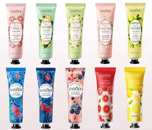 Factory wholesale in stock hand cream 10 flavors mini moisturizing whitening plant hand cream lotion