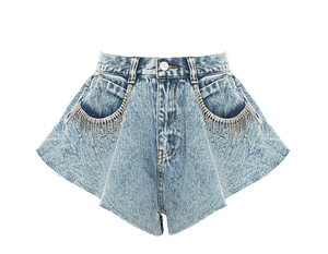 Nouveau style de shorts en jean délavé sur mesure pour hommes, fabrication de vêtements colorés, shorts en jean pour hommes à vendre, fabriqués au Pakistan - Product Image 2