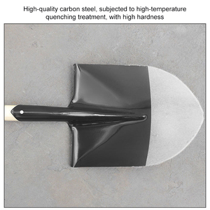 Utilizzi delle Pale <span class=keywords><strong>per</strong></span> l'Agricoltura, <span class=keywords><strong>Pala</strong></span> di Grado Industriale con Punta a Lama, Manico in Legno, Attrezzo <span class=keywords><strong>per</strong></span> <span class=keywords><strong>Scavare</strong></span> - Product Image 5