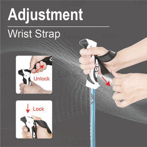 Xtp Hot Bán Lật Khóa Aireraft Alu 7075 Leo Núi Leo Núi Cực Dính Cho Đi Bộ Đường Dài - Product Image 4