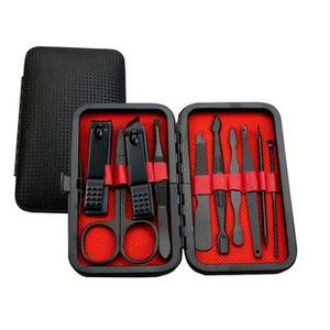 Kit Profesional de 10 Piezas de Acero Inoxidable para Cortar Uñas, Juego Completo de Pedicura, Cortacutículas, Portátil para Viaje - Product Image 2
