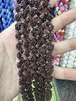 Perles de corail marin teintées en forme de fleur, moulées sous pression, pour bijoux de mode tendance 2026, DIY 1938906