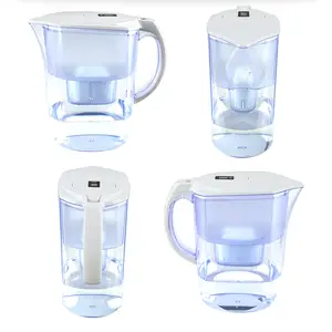 Water Filter Pitcher With Filter Antioxidant Alkaline Water Ionizer Negative Water Filter Pitcher Water Jug With LED Indicator