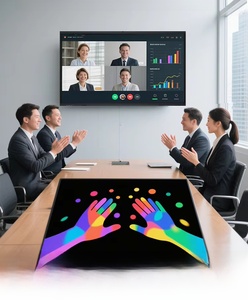 Hiseeview High Resolution 110 Inch 4K Multi-<b>Touch</b> Android 14.0 Infrared 20/40 Points Interactive for Classroom Meeting Use - Product Image 5