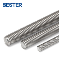 Wholesale One Meter 1000mm 2000mm Three Meter 3000mm 3m Long Fully Threaded 1/2"-13 12 ft 316 Stainless Steel Thread Rod