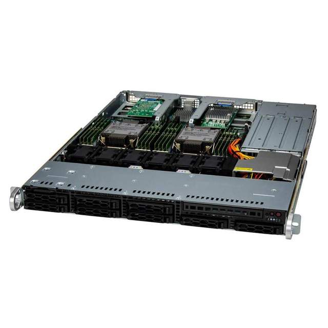Used Supermicro Server SYS 121C TN2R X13 Clouddc Pcie 5.02 1u 2 Cpu 4th Gen Intel Xeon Scalable Processors Supermicro Server