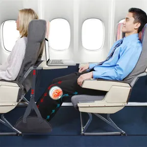 Verbesserte große Flugzeug fuß stütze Komfortable Fuß hängematte mit Premium Memory Foam Fuß stütze für unterwegs