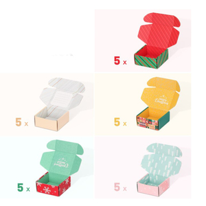 กระดาษ<span class=keywords><strong>ค</strong></span><span class=keywords><strong>ร</strong></span>าฟท์บร<span class=keywords><strong>ร</strong></span>จุภัณฑ์สุดลึกลับกล่องใส่ของขวัญกล่องใส่ของแบบกล่องกล่องใส่ของแบบใสสำหรับต้นค<span class=keywords><strong>ร</strong></span>ิสต์มาสโลโก้แบบกำหนดเอง - Product Image 3