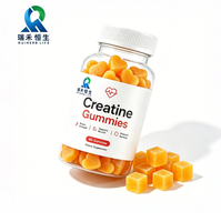 Gummies de créatine sans OGM et sans gluten pour athlètes adultes – Favorise la force musculaire et la récupération – Étiquette personnalisée – Vente en gros