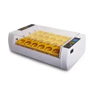 Mini Incubadora automática inteligente 24S para incubação de ovos de galinha, pato, ganso, codorna