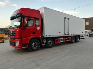 <span class=keywords><strong>Camion</strong></span> frigorifique nouvelle génération Shaanxi Delong X5000, quatre roues motrices avant, huit roues motrices arrière, pour le transport de poisson congelé avec congélateur - Product Image 3