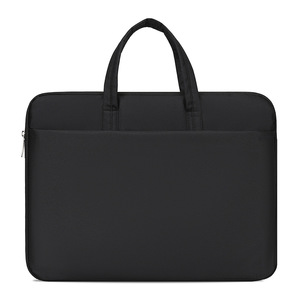 Sac pour ordinateur portable en nylon de 15,6 pouces, sacoche d'affaires, durable, portable, décontracté, pour hommes et femmes, respectueux de l'environnement et en cuir - Product Image 1