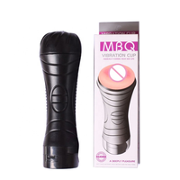 Aufgerüsteter automatischer saugender Männlicher Masturbator Vibration saugende Hände freie Tasche Muschi Sexspielzeug für Männer