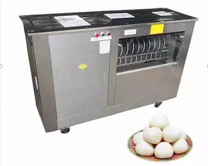 Küçük otomatik Pizza Chapati ekmek yapma hamur topu kesme bölme ve yuvarlama haddeleme hacimsel bölücü makineleri fiyat için