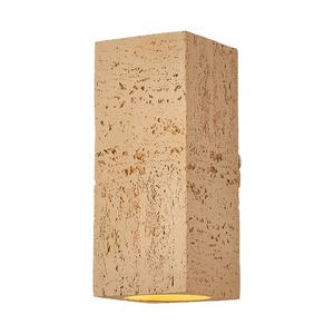 Lampe murale de style japonais minimaliste Wabi-Sabi, design original, luminaire d'éclairage d'ambiance pour chambre à coucher, chevet, escalier, couloir - Product Image 3