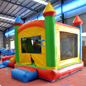 Nuevo diseño de dibujos animados de castillo inflable comercial de PVC para exteriores para entretenimiento al aire libre de casa que rebota para niños - Product Image 3