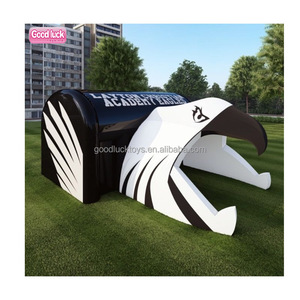 Tunnel gonflable de sports/tente de jeux de <span class=keywords><strong>football</strong></span> américain Entrée de la <span class=keywords><strong>NFL</strong></span> Tunnel gonflable de <span class=keywords><strong>casque</strong></span> d'aigle Tente de terrain de <span class=keywords><strong>football</strong></span> - Product Image 1