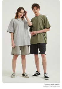 High Quality Acid Washed Vintage T-Shirt for Men 100% Cotton Customized Print Retro Streetwear Over-sized Fit - Product Image 4