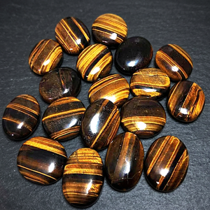 Vente en gros de pierres de palmier en œil de tigre, cristal naturel artisanal, roches Reiki, minéraux, gemmes de fée pour pierres précieuses Feng Shui - Product Image 3