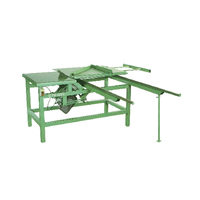 Nouvelle arrivée coupe de bois de précision table coulissante scie Machine de découpe panneau de guidage précis et réglage de l'inclinaison