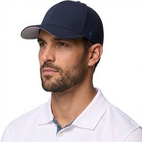 Gorra de Béisbol UVCoolix de 6 Paneles con Banda Refrigerante, 100% Poliéster, Transpirable, Protección Solar, Resistente al Agua, para Clima Cálido y Golf