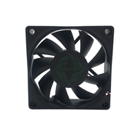 Ventilateur de refroidissement sans balais DC 80x80x38mm à cadre carré, ventilateur axial pour équipement industriel, alimentation électrique, serveur et armoire de contrôle