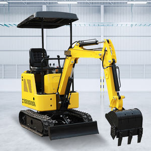 Sterke minigraafmachine met hoog koppel motor voor zwaar graafwerk - Product Image 1